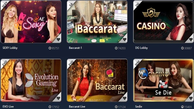 Live Casino tại Wstar77 là sòng bài đẳng cấp và uy tín